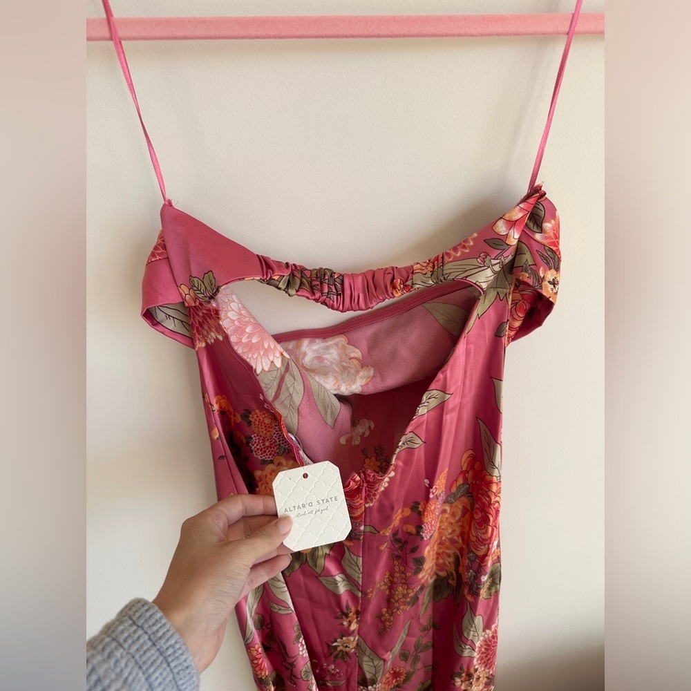 New with tags Altar’d state Angelique floral maxi dress - Picture 5 of 6